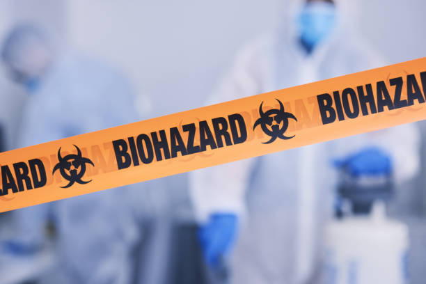 Professional Blood Cleanup technician working in White, SD